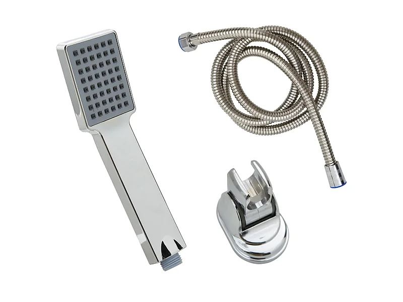 Pomme de douche à main avec tuyau de 1,5 m Chrome WVGQ6509