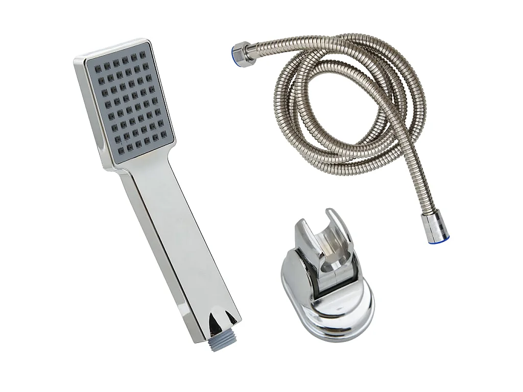 Pomme de douche à main avec tuyau de 1,5 m Chrome WVGQ6509