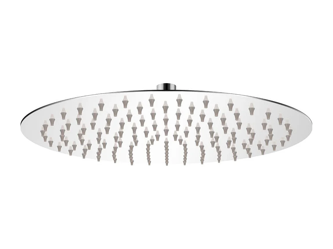 Tête de douche plongeante ronde en acier inoxydable 30 cm WVGQ3381