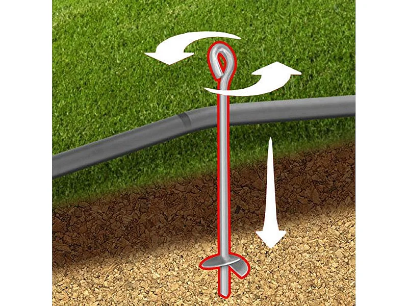 Kit de Fixation Trampoline 6Pcs