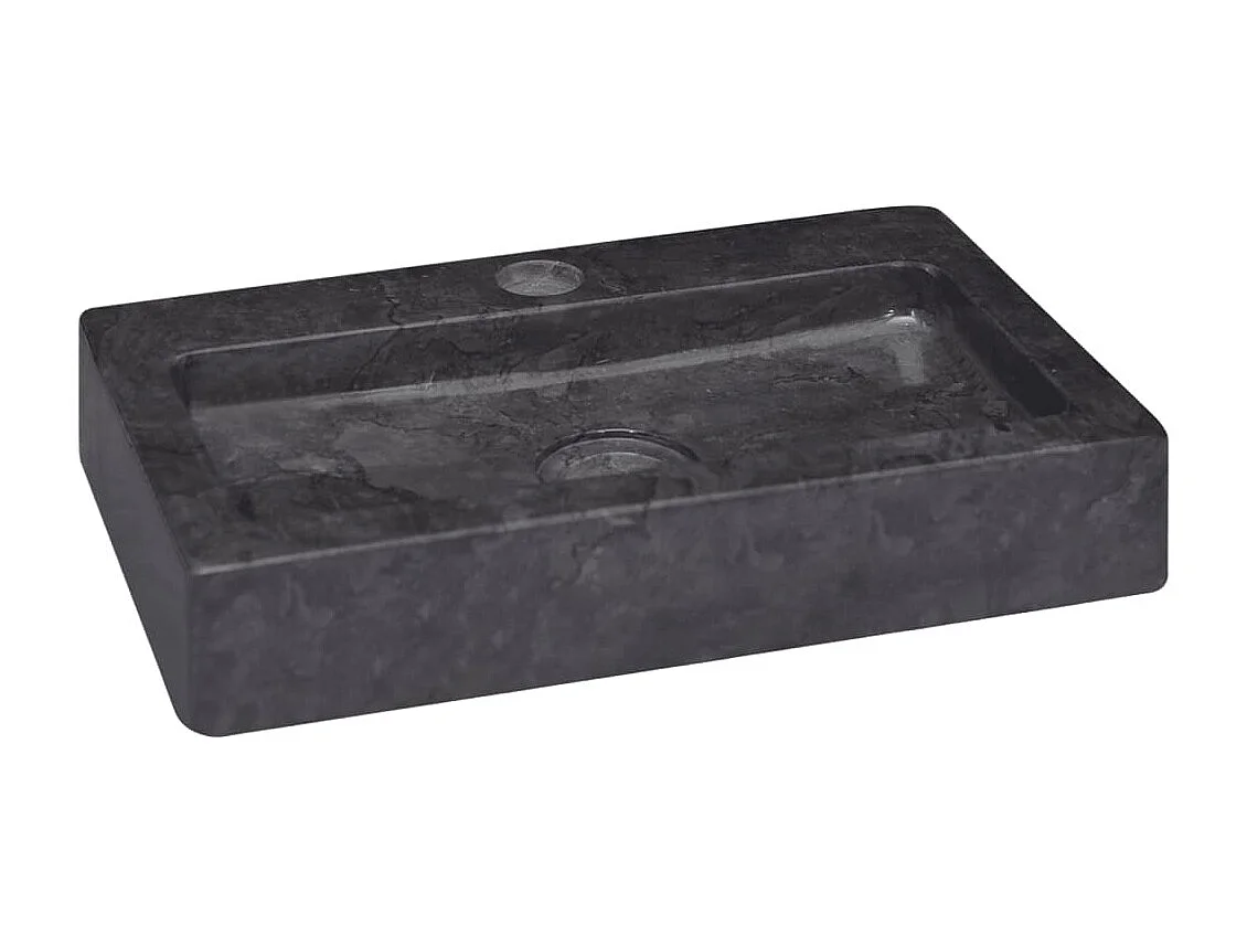 Lavabo de pared mármol crema 38x24x6,5 cm ES66505