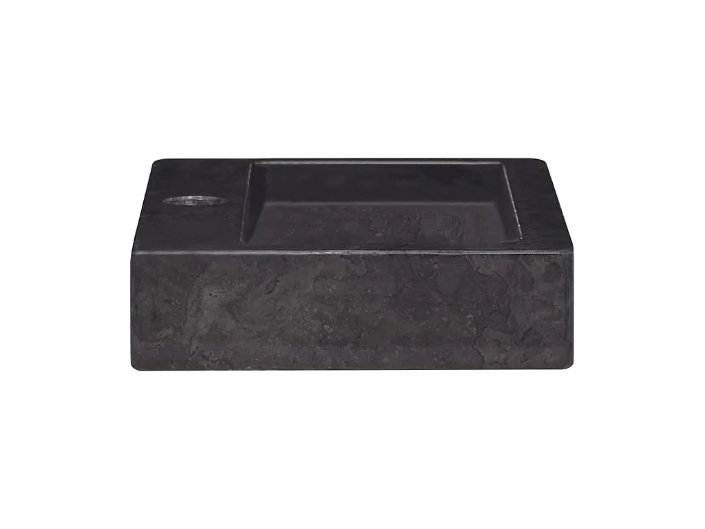 Lavabo de pared mármol crema 38x24x6,5 cm ES66505