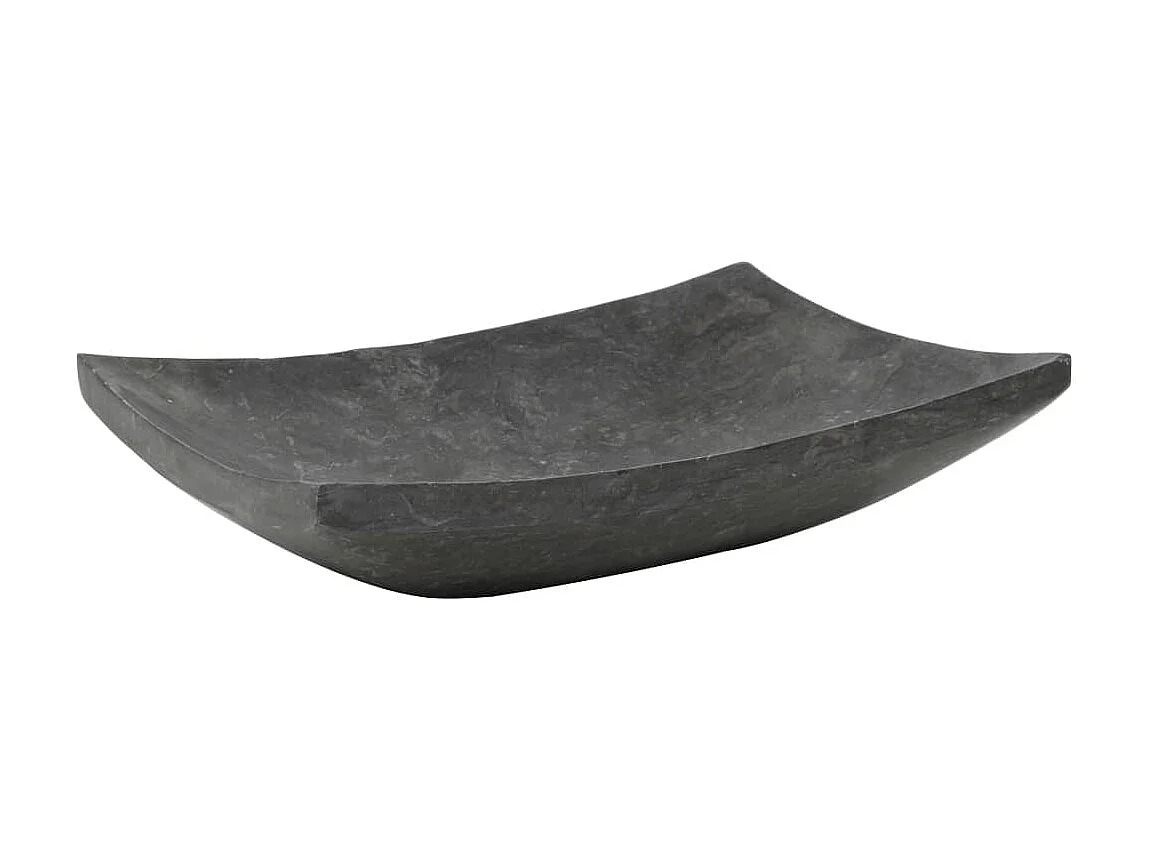 Vasque 50 x 35 x 12 cm Marbre Noir WVGQ6745