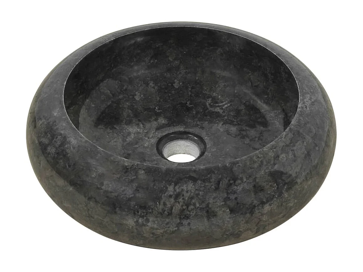 Vasque 40 x 12 cm Marbre Noir WVGQ6853