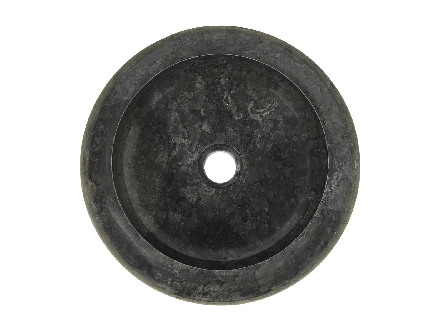 Vasque 40 x 12 cm Marbre Noir WVGQ6853