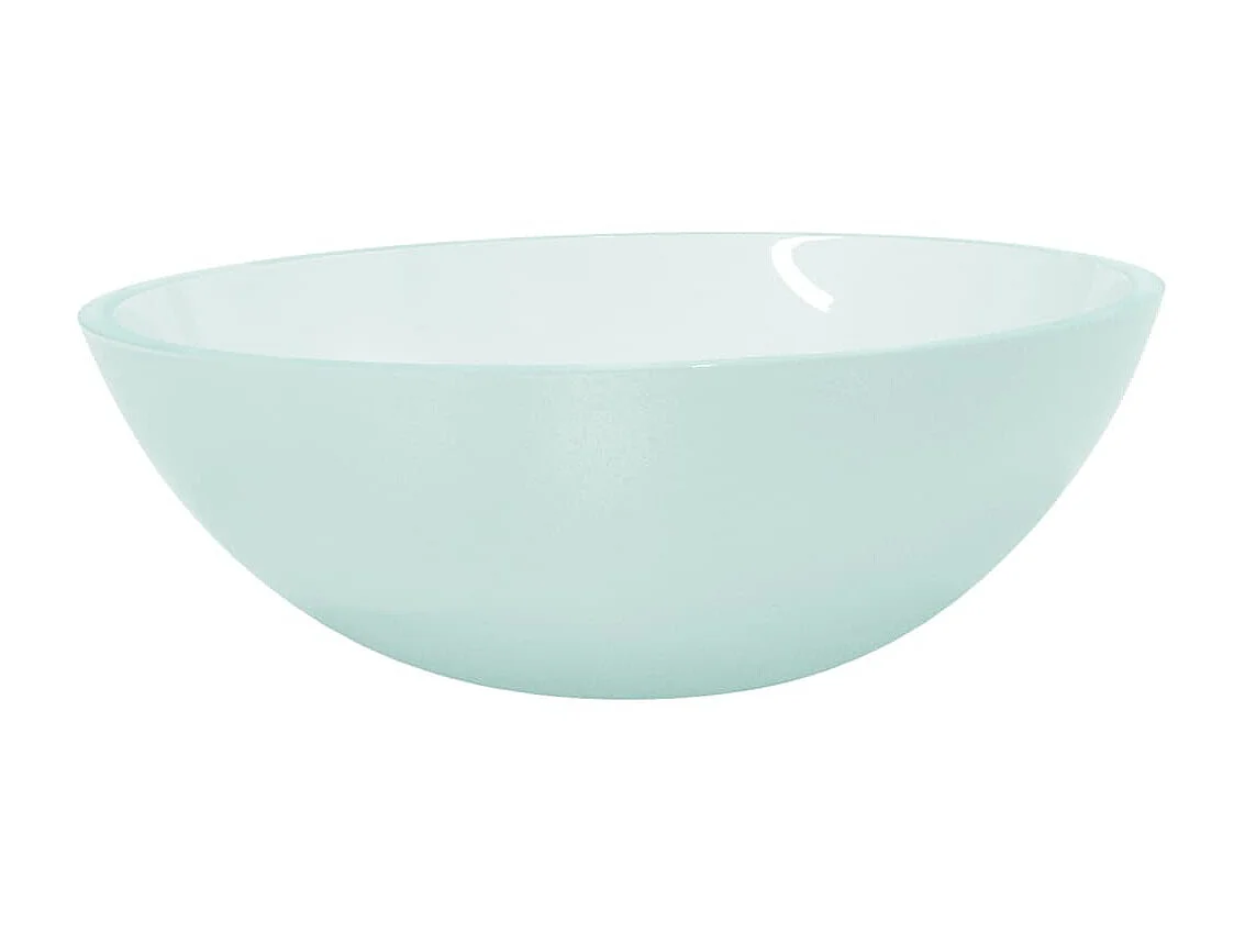 Lavabo de vidrio esmerilado 50x37x14 cm ES66418