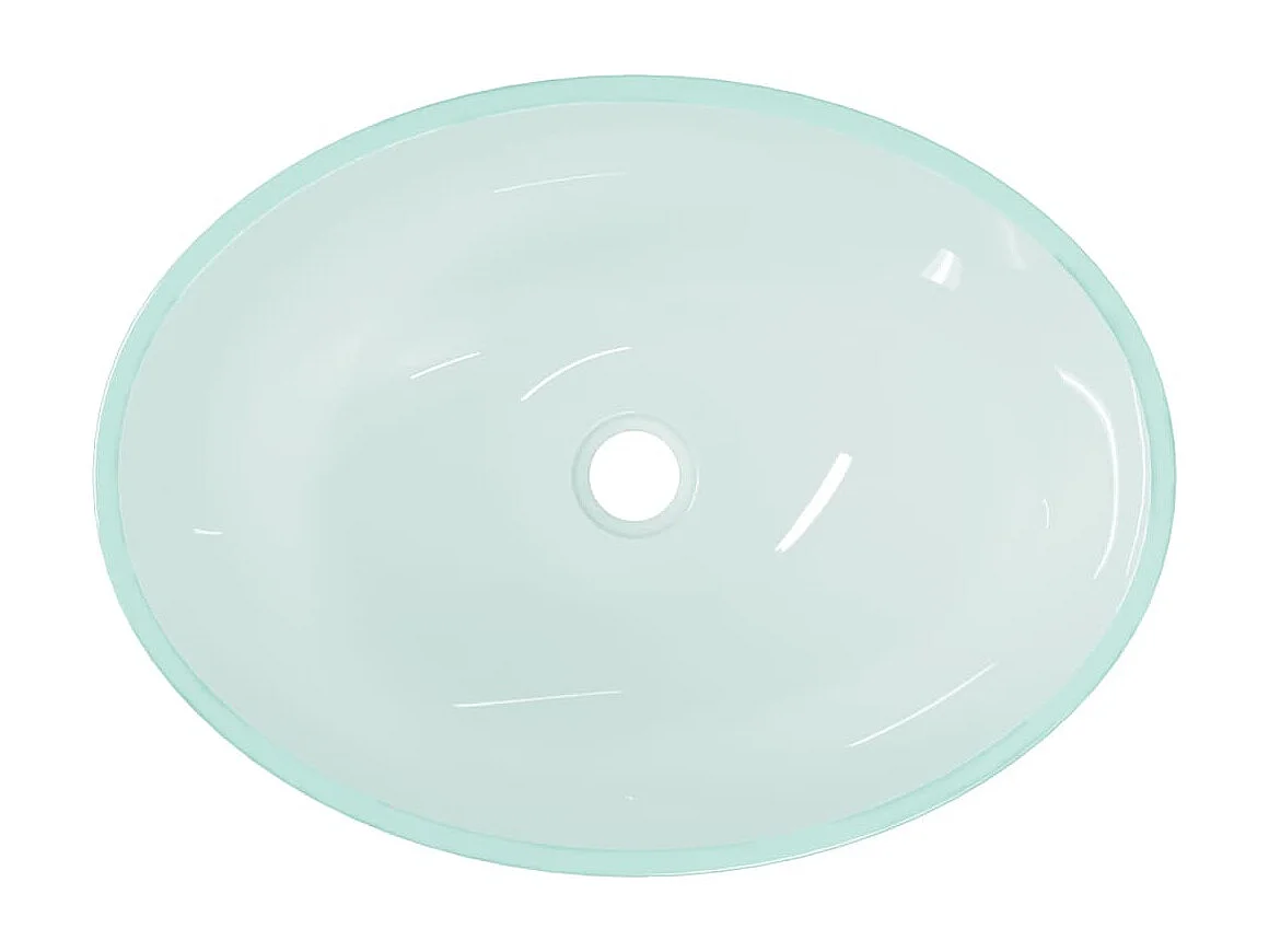 Vasque Verre 50x37x14 cm Dépoli WVGQ4606