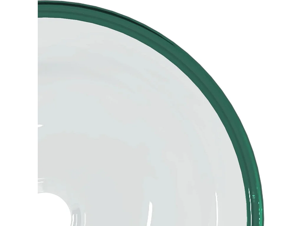 Vasque Verre trempé 35x12 cm Transparent WVGQ3681