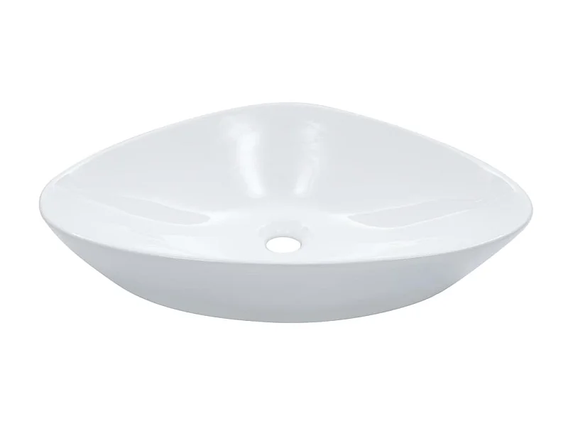 Lavabo 58,5x39x14 cm cerámica blanco ES66625