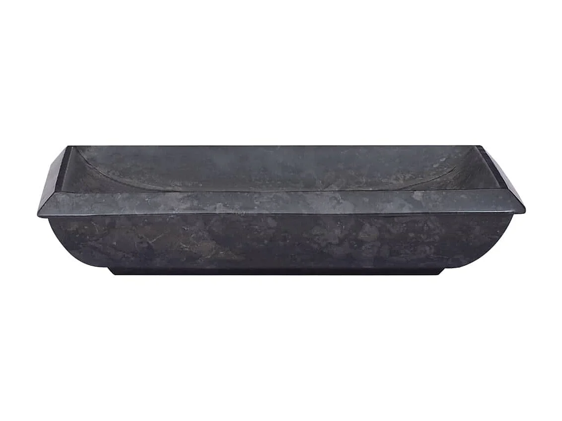 Vasque Noir 50x35x10 cm Marbre WVGQ8302