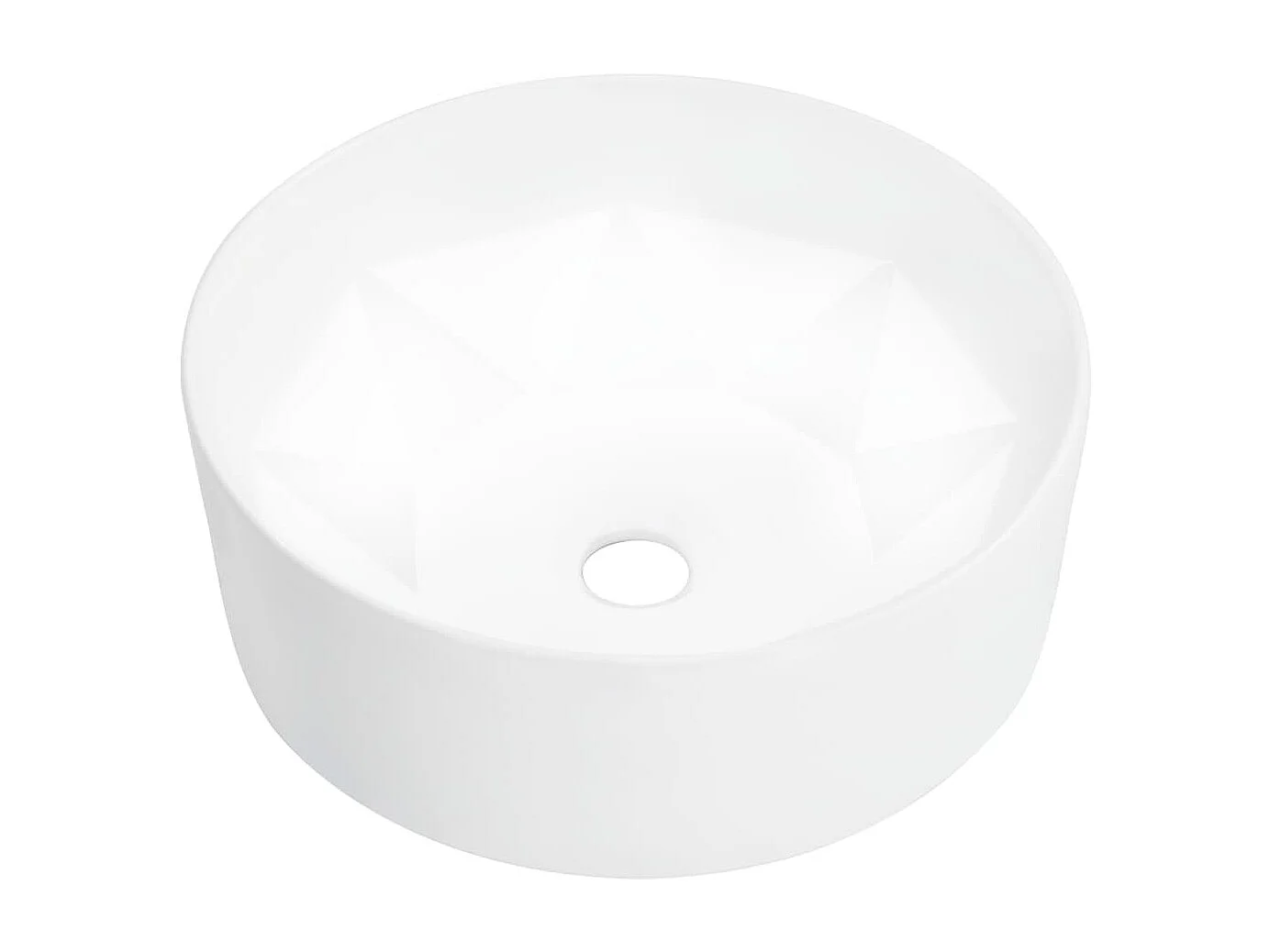 Lavabo 36x14 cm cerámica blanco ES66453