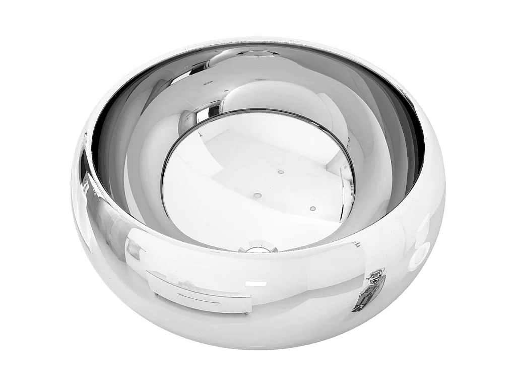 Vasque 40 x 15 cm Céramique Argenté WVGQ3922