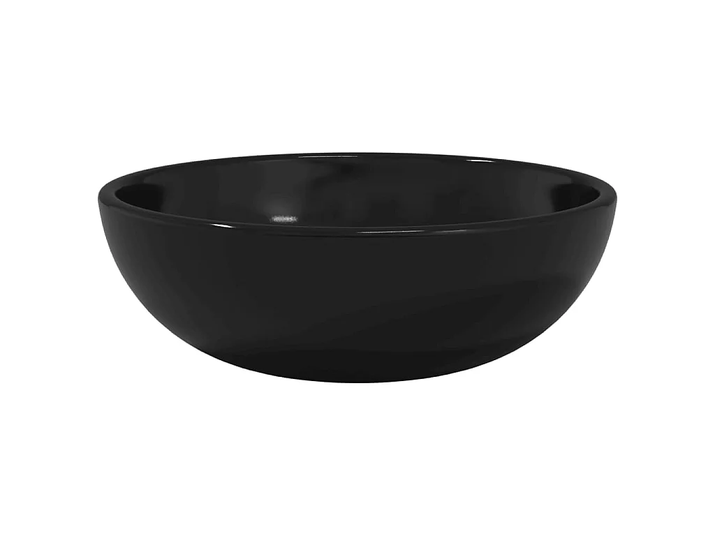 Vasque Verre trempé 35x12 cm Noir WVGQ1463