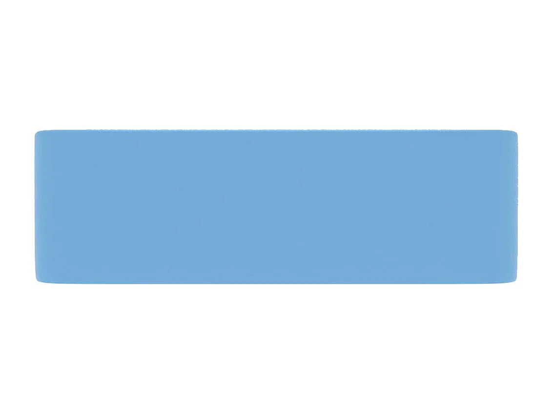 Vasque de luxe Bleu clair mat 41x30x12 cm Céramique WVGQ2414