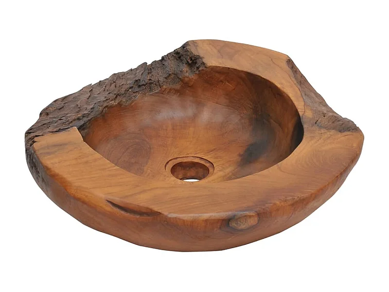 Lavatório em teca maciça 45 cm PT979537