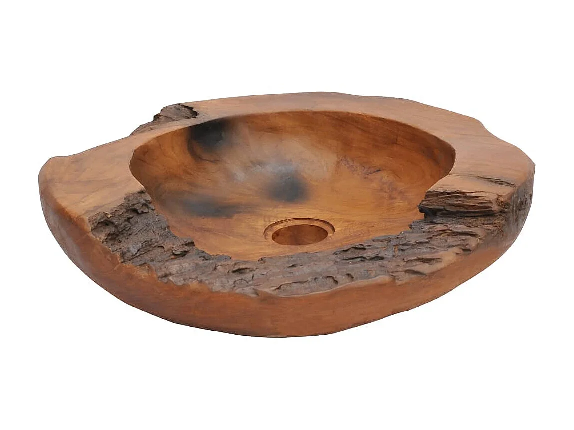 Lavatório em teca maciça 45 cm PT979537