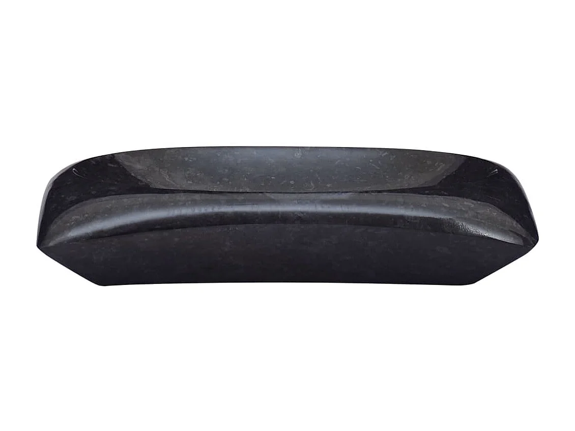Lavabo mármol negro 50x35x10 cm ES66596