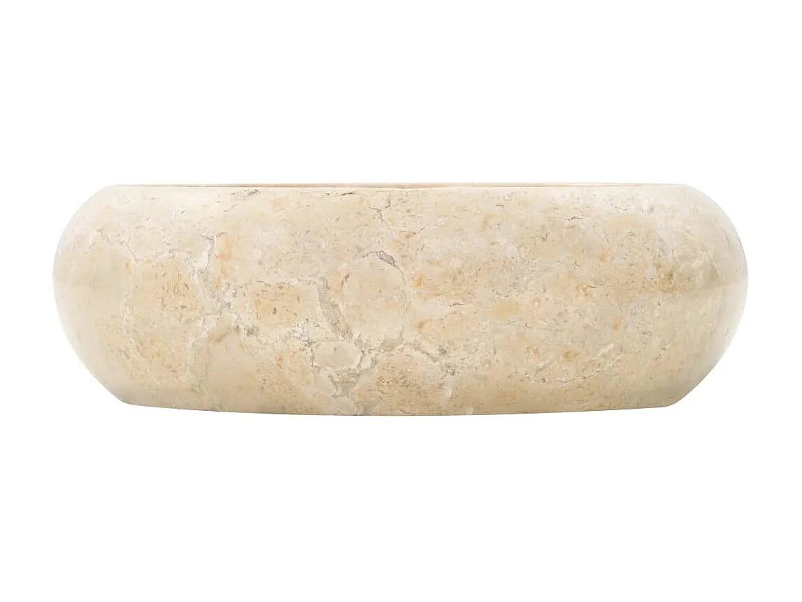 Vasque 40 x 12 cm Marbre Crème WVGQ3325