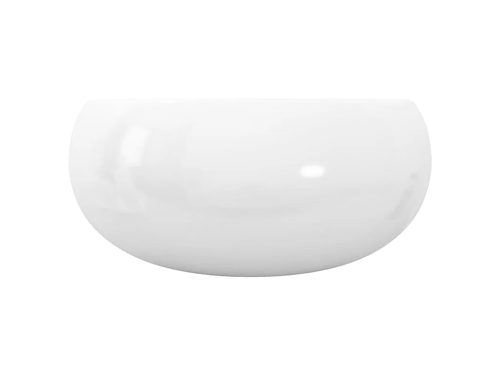 Vasque ronde Céramique Blanc 40 x 15 cm WVGQ1438