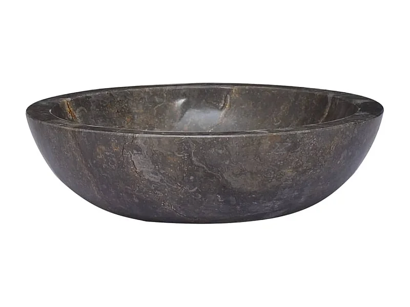 Lavatório Ø40x12 cm mármore cinzento PT608450