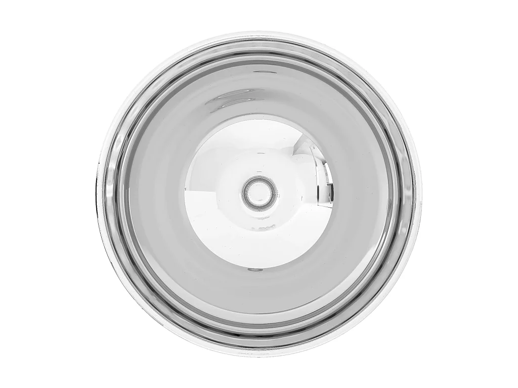 Lavabo 32,5x14 cm cerámica plateado ES66582