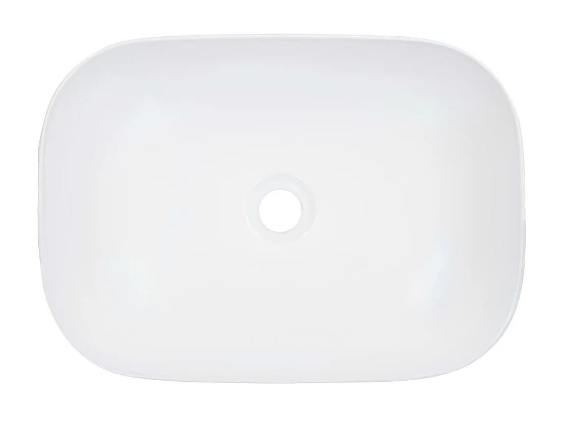 Lavabo 45,5x32x13 cm cerámica blanco ES66264