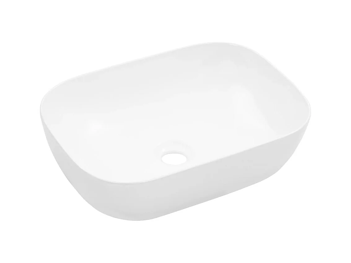Vasque 45,5x32x13 cm Céramique Blanc WVGQ4593