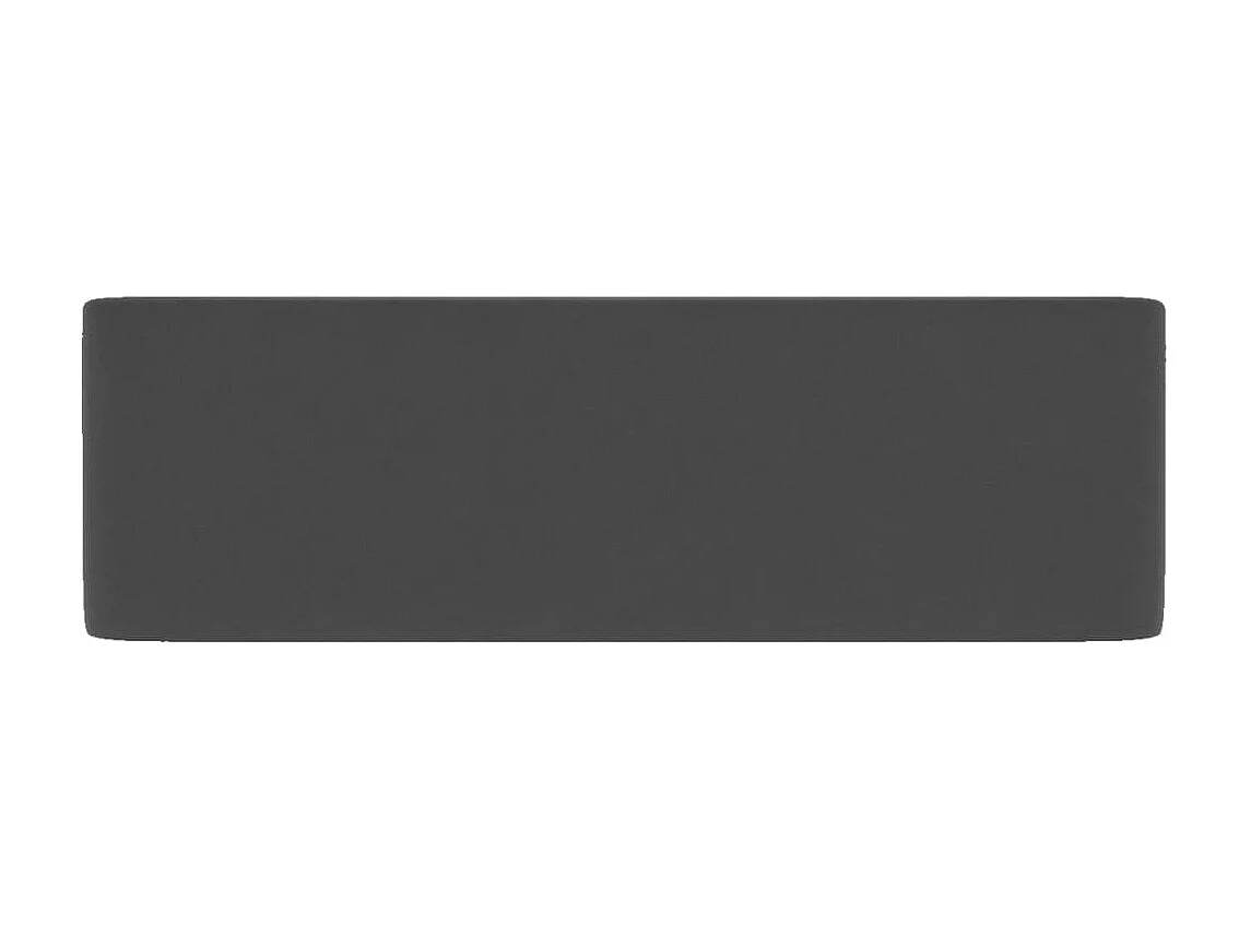 Lavabo de lujo cerámica gris oscuro mate 41x30x12 cm ES66404