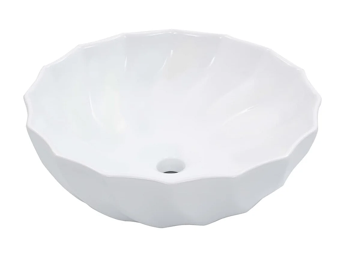 Lavabo 46x17 cm cerámica blanco ES66482