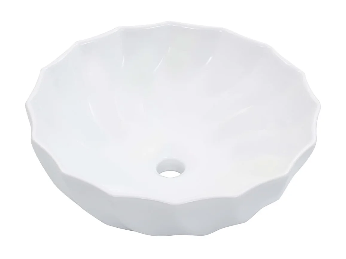 Lavabo 46x17 cm cerámica blanco ES66482