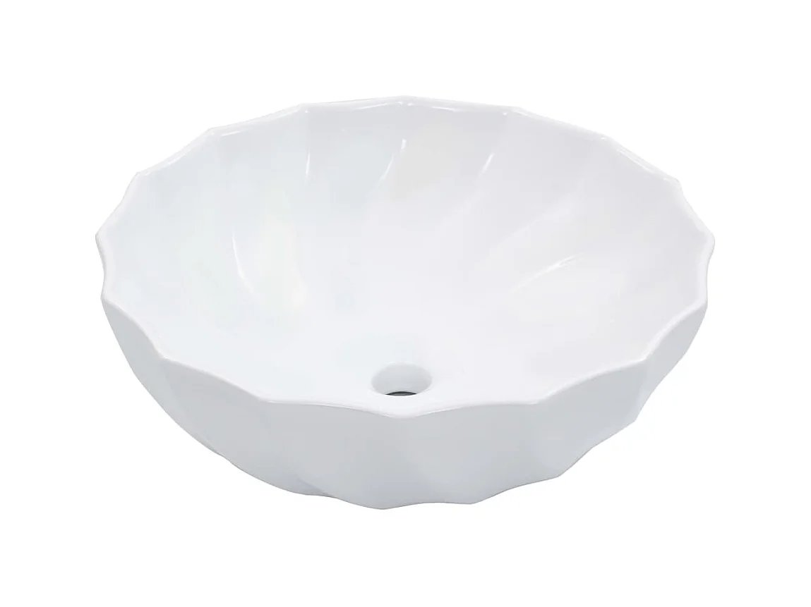 Vasque 46x17 cm Céramique Blanc WVGQ5678
