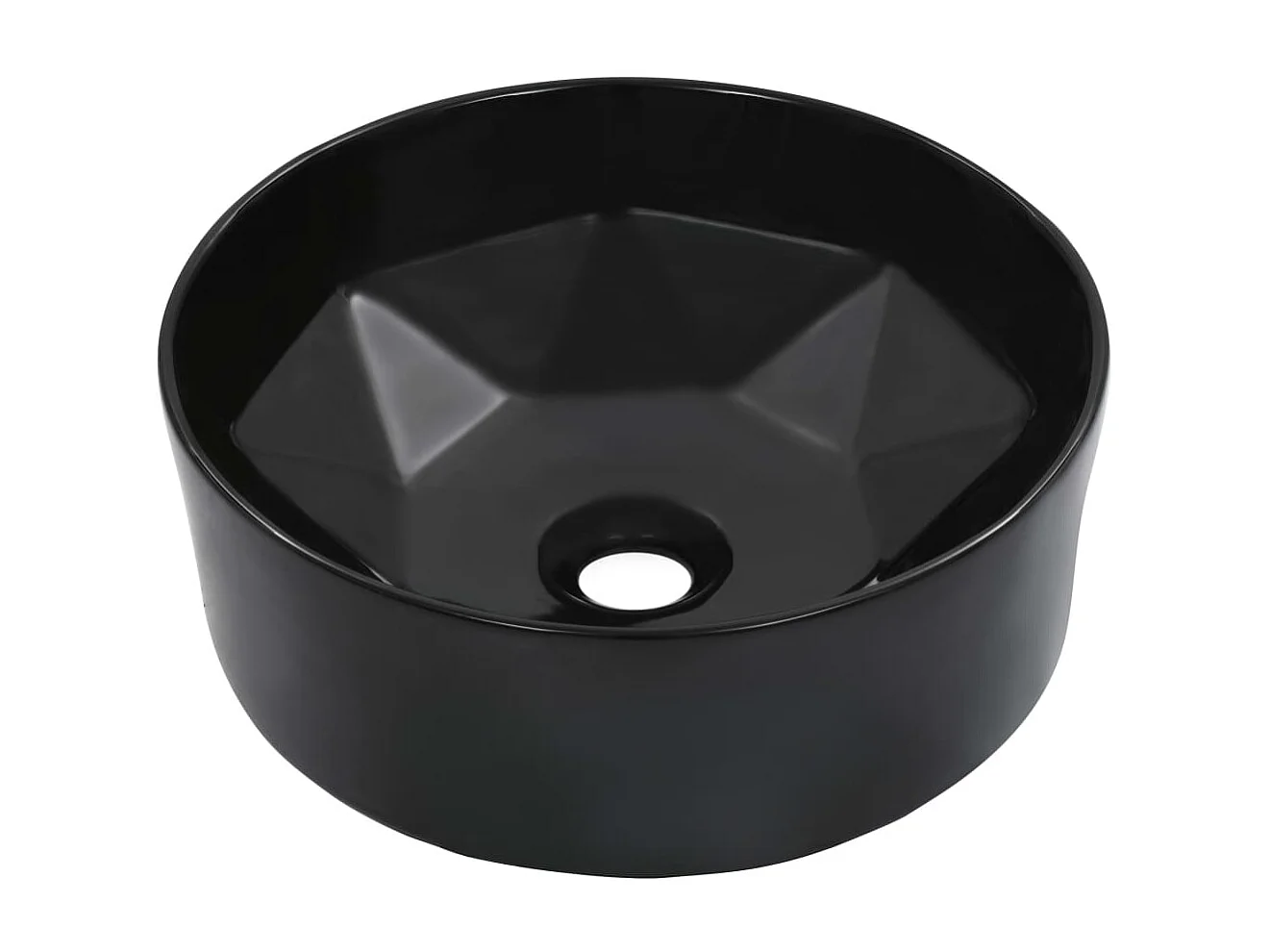 Vasque 36x14 cm Céramique Noir WVGQ5296