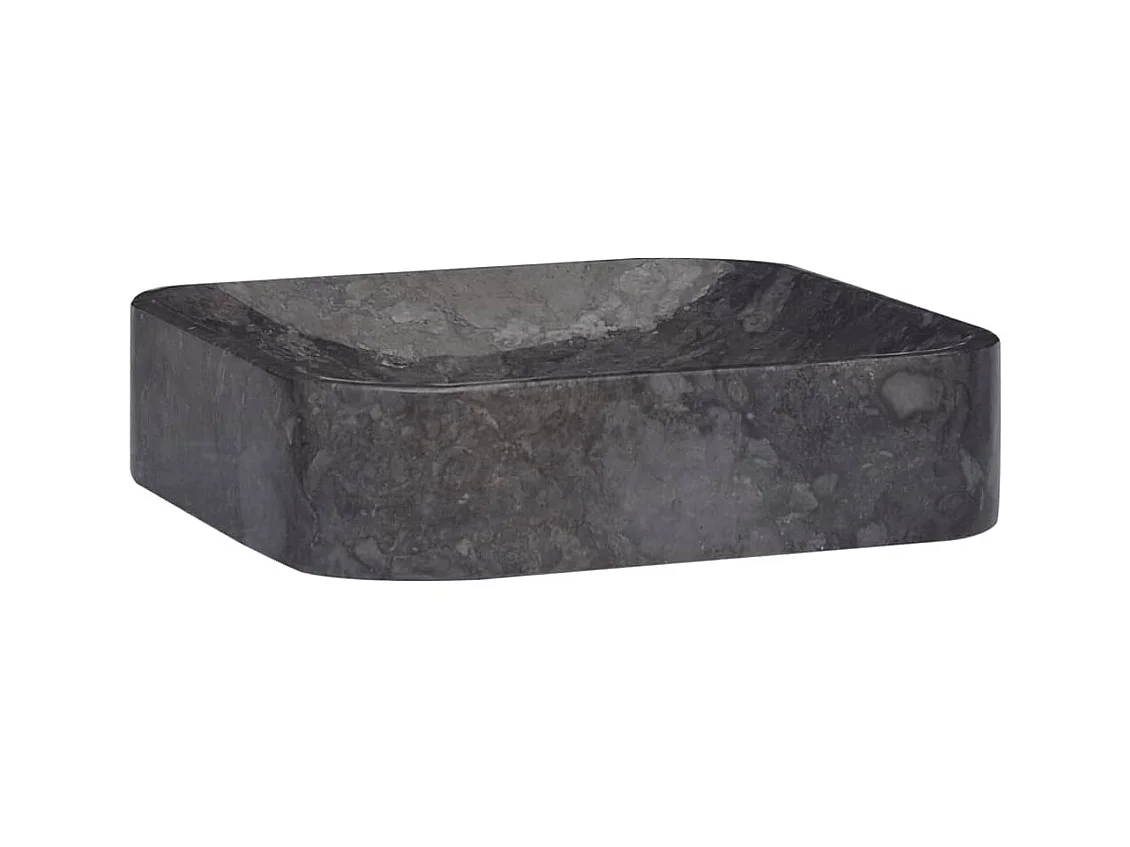 Vasque Noir 40x40x10 cm Marbre WVGQ8722