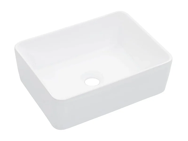 Lavatório 40x30x13 cm cerâmica branco PT413953