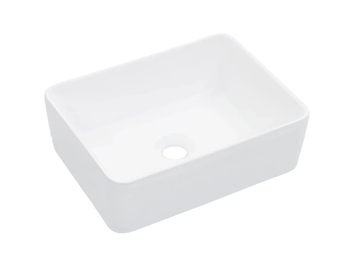 Vasque 40x30x13 cm Céramique Blanc WVGQ8029