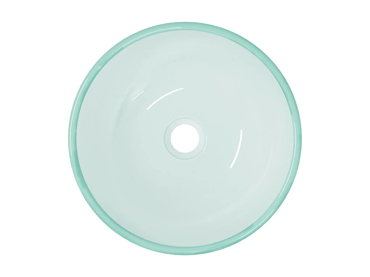 Lavabo de vidrio templado esmerilado 35x12 cm ES66525