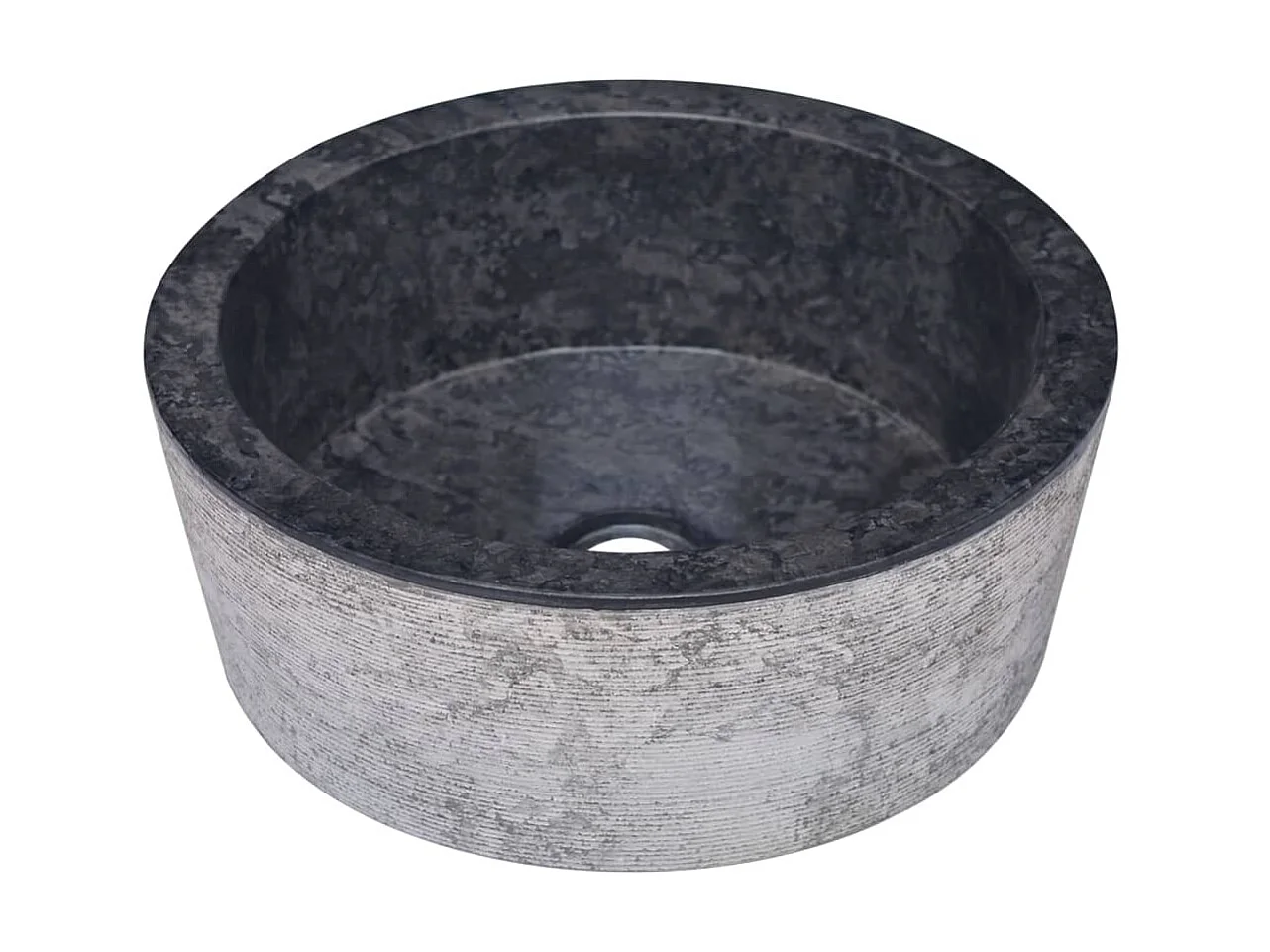 Lavatório Ø40x15 mármore preto PT547197