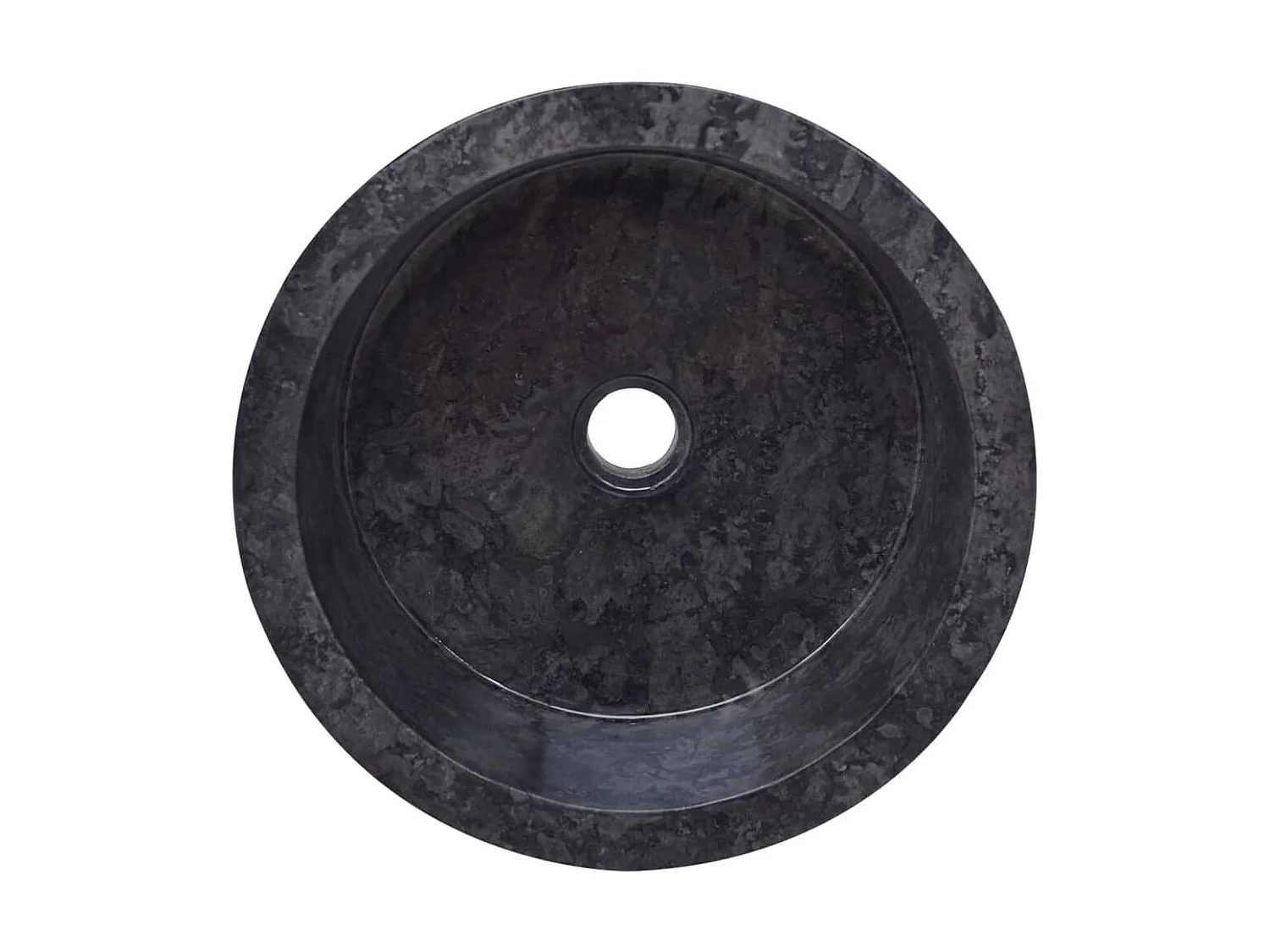 Lavatório Ø40x15 mármore preto PT547197