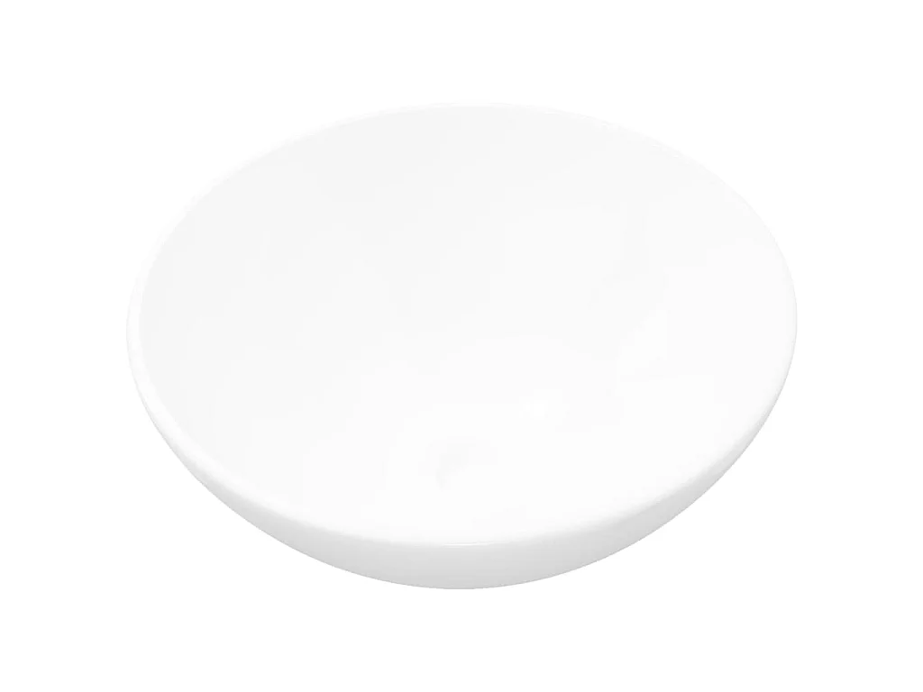 Vasque de salle de bain Céramique Rond Blanc WVGQ2460