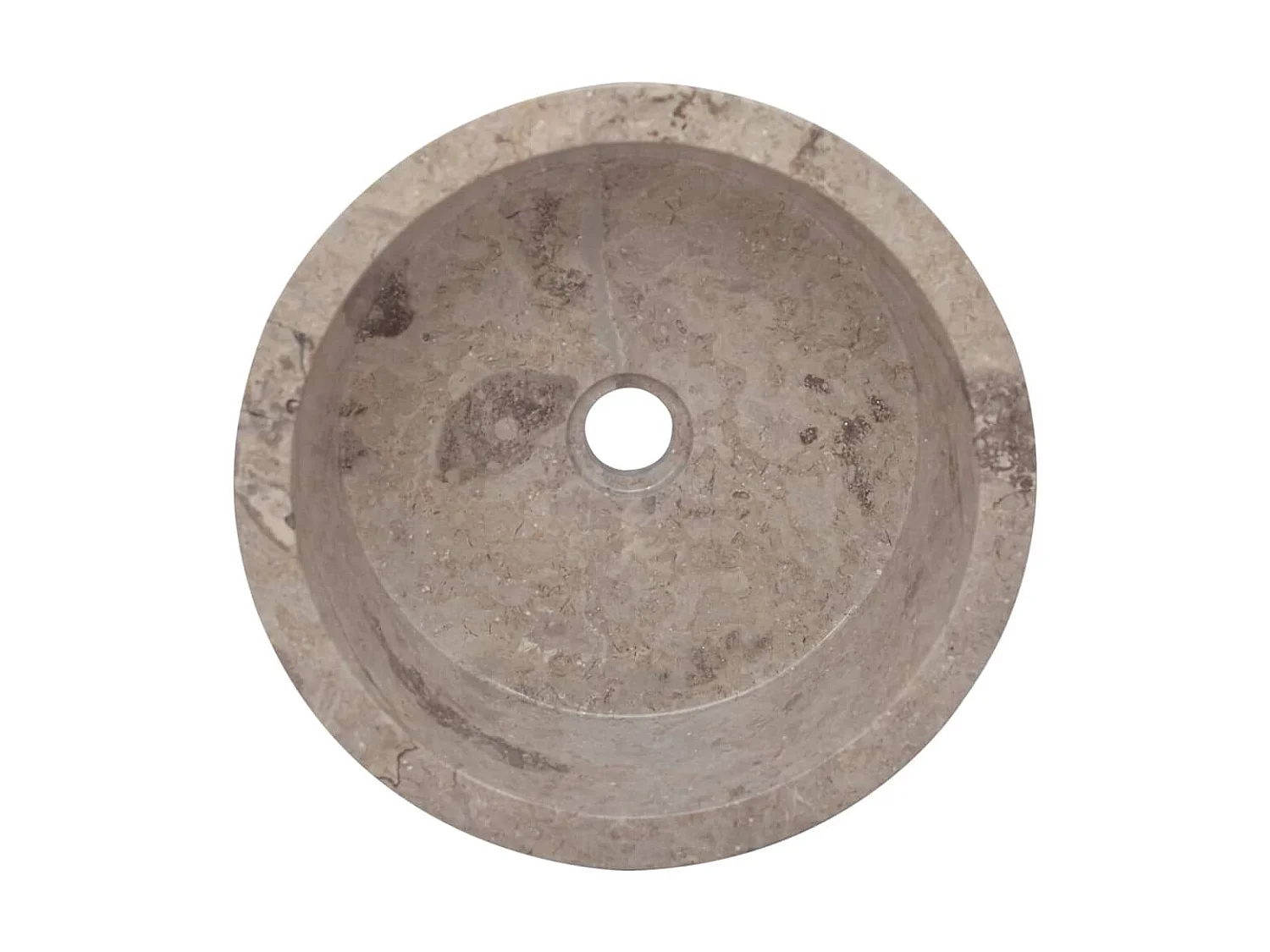 Lavatório Ø40x15 mármore cinzento PT683906