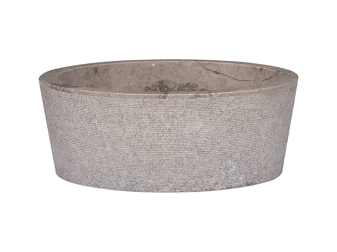 Vasque Gris Ø40x15 cm Marbre WVGQ2841