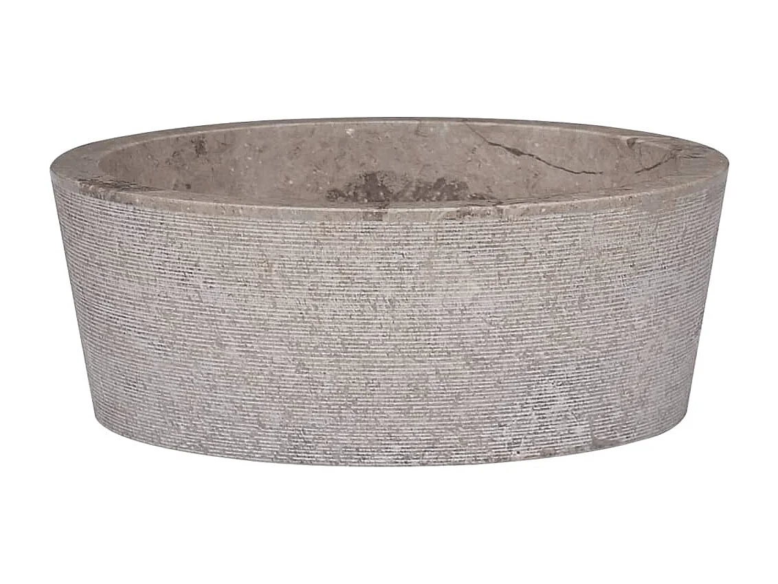 Vasque Gris Ø40x15 cm Marbre WVGQ2841