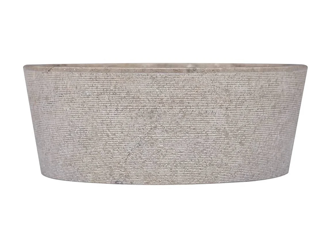 Vasque Gris Ø40x15 cm Marbre WVGQ2841