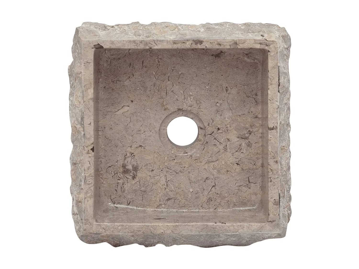 Vasque Gris 30x30x13 cm Marbre WVGQ5528