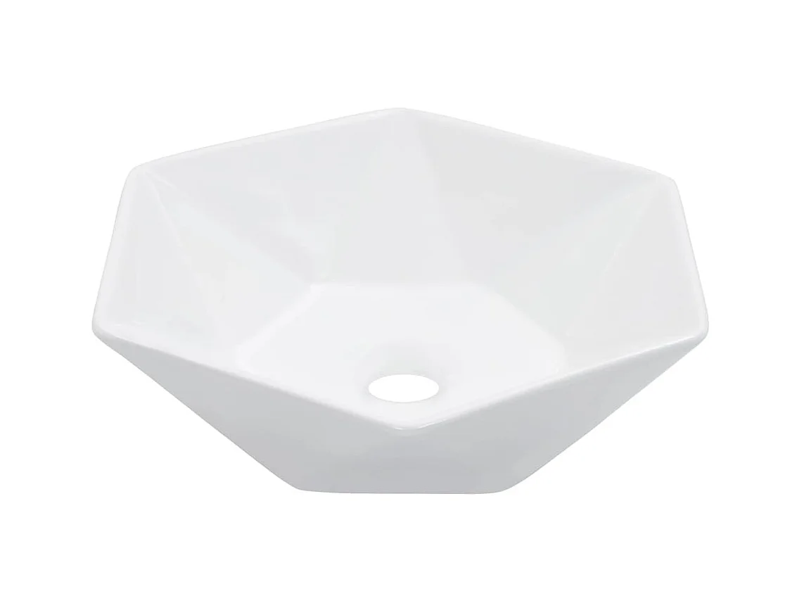 Vasque 41x36,5x12 cm Céramique Blanc WVGQ7142