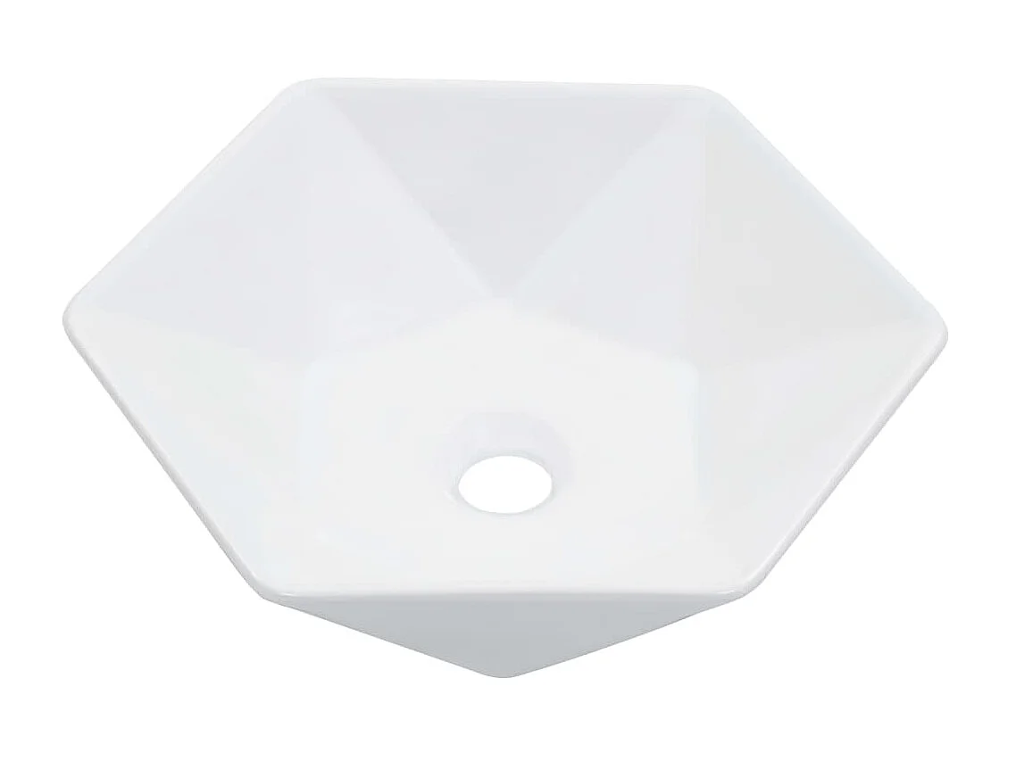 Lavabo 41x36,5x12 cm cerámica blanco ES66311