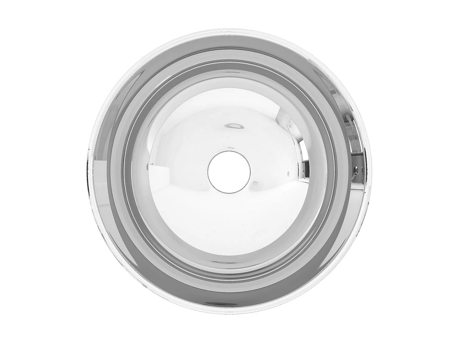 Lavabo de cerámica plateado 28x10 cm ES66577