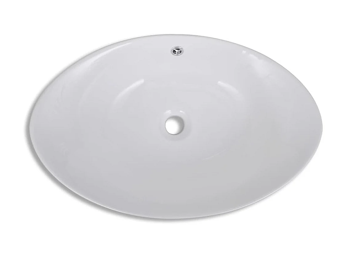 Pia ceramica em oval 59 x 38,5 cm PT723203