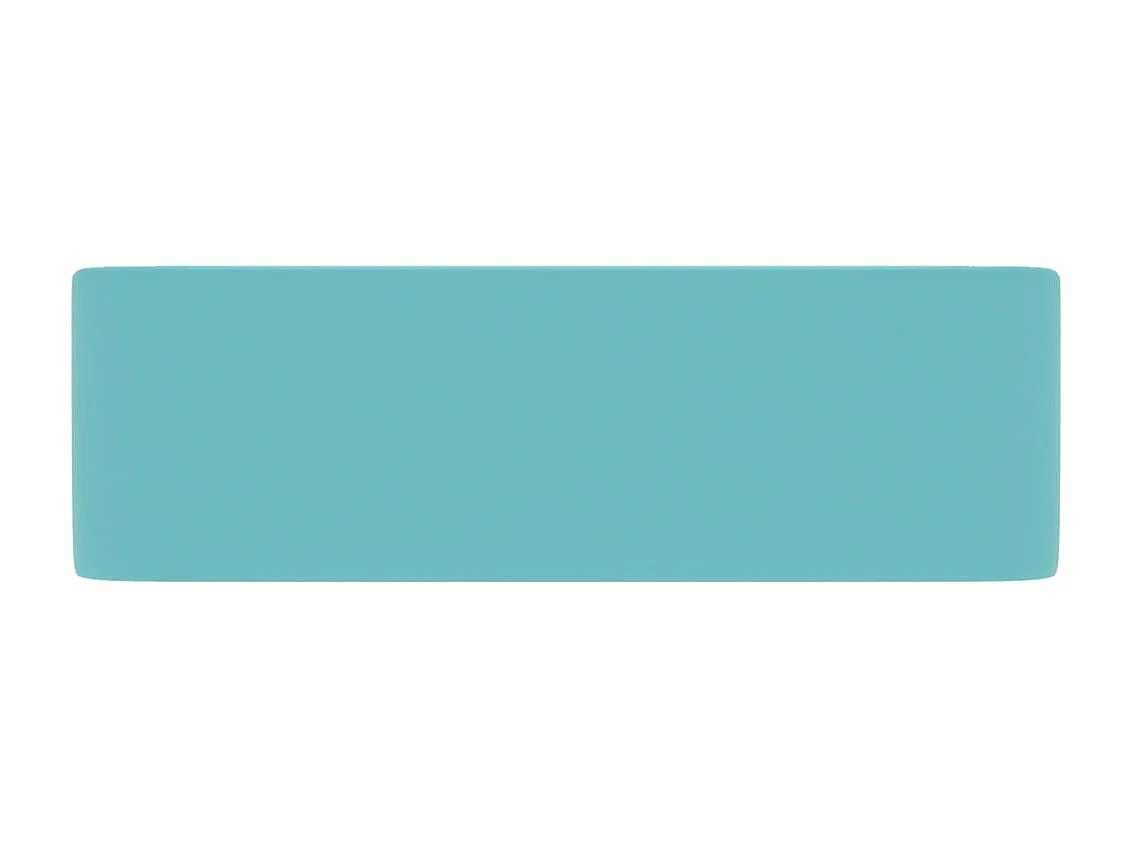 Lavabo de lujo cerámica verde claro mate 41x30x12 cm ES66486