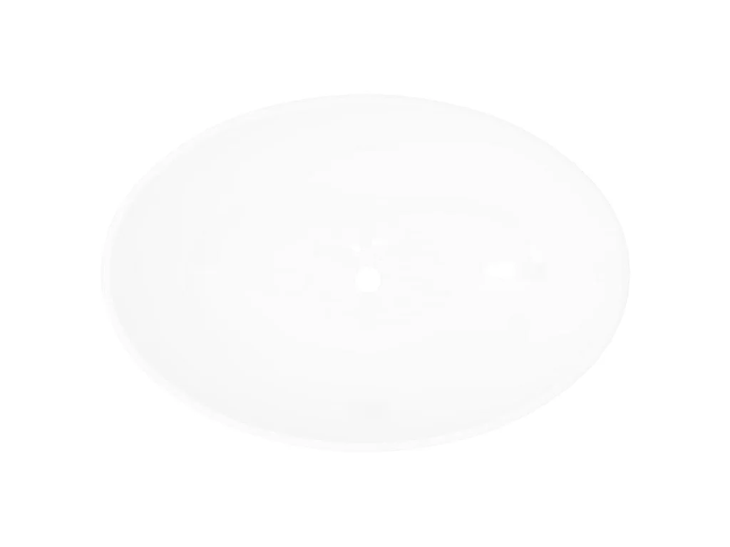 Lavabo ovalado de cerámica blanco 40x33 cm ES66367